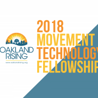 Movement Technology Fellowship Launch: Increasing the Impact of Community Organizing through Tech