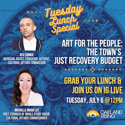 7/6 Tuesday Lunch Special: Art for the People